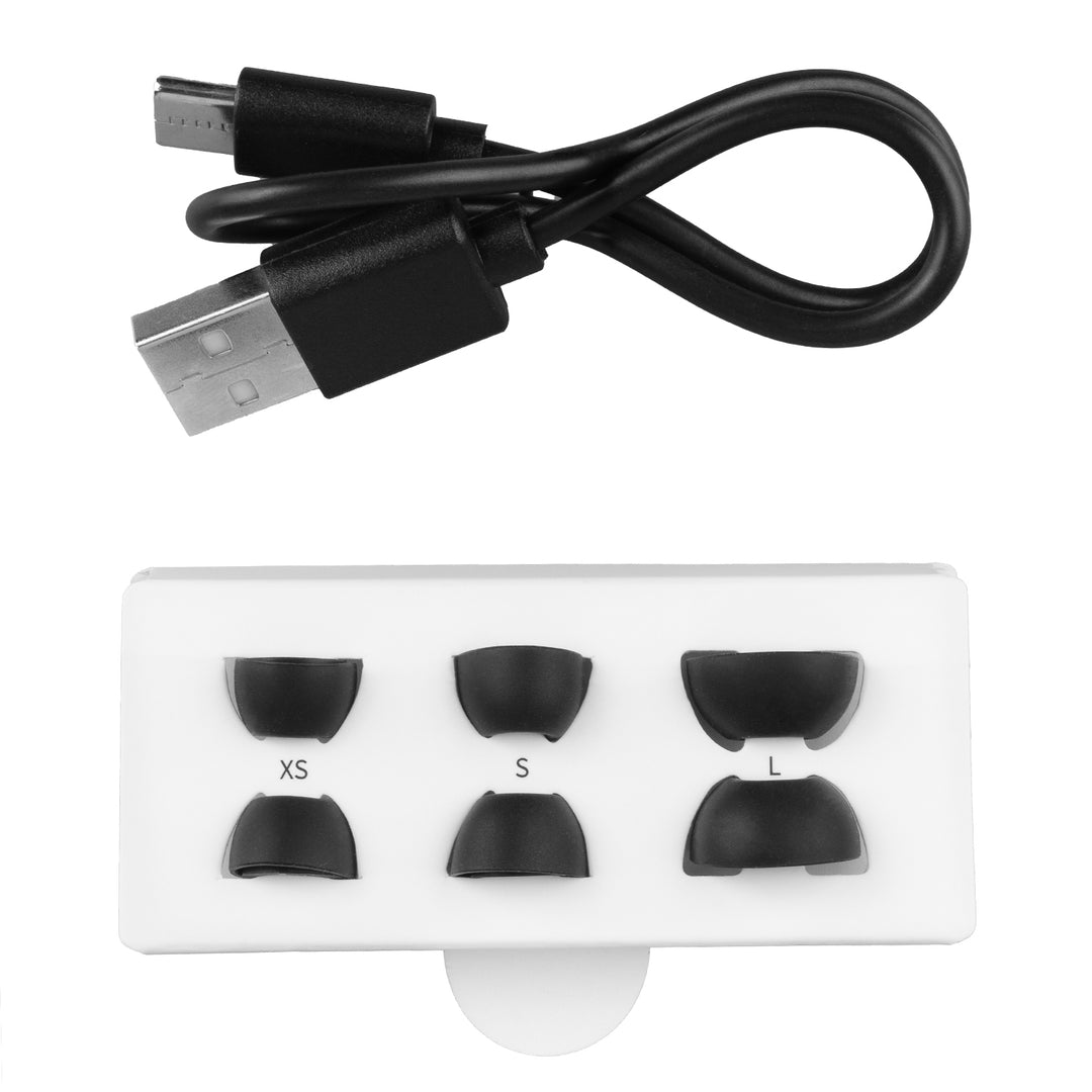 Casque sans fil Audiocore, ANC hybride, ENC, 6 microphones, étui de chargement, Tuya, AC591 PRO