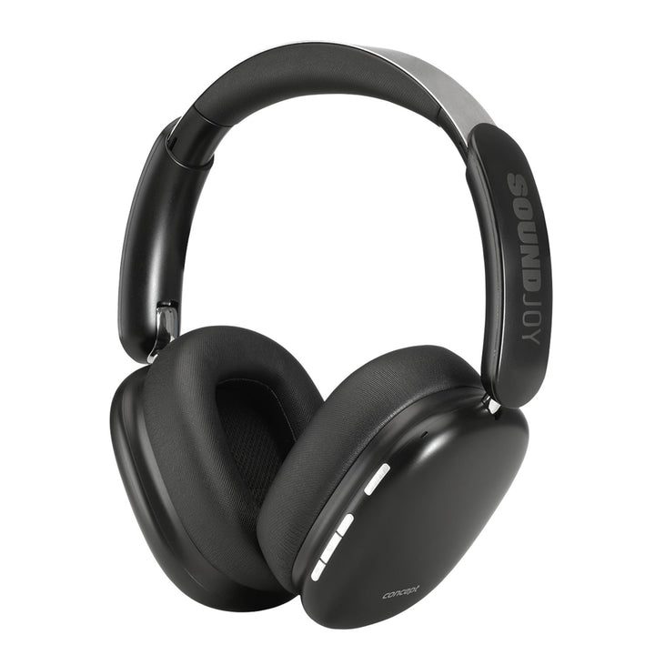 Casque intra-auriculaire sans fil Concept SoundJoy, jusqu'à 70 heures d'autonomie, Bluetooth 5.4, chargement rapide, annulation active du bruit jusqu'à 33 dB, noir, HS4060