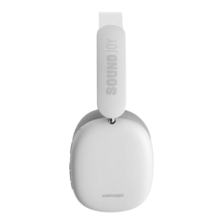 Casque intra-auriculaire sans fil Concept SoundJoy, jusqu'à 70 heures d'autonomie, Bluetooth 5.4, charge rapide, annulation active du bruit jusqu'à 33 dB, blanc, HS4061