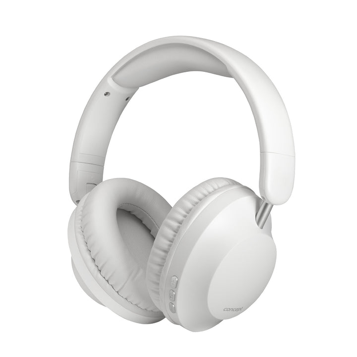 Casque intra-auriculaire sans fil Concept SoundJoy, jusqu'à 45 heures d'autonomie, Bluetooth 6.0, chargement rapide, annulation active du bruit jusqu'à 18 dB, blanc, HS4081