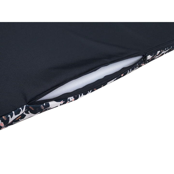 Matelas pour chien Bertoni XL, mousse, housse imperméable, motif Bullteriers, EE146