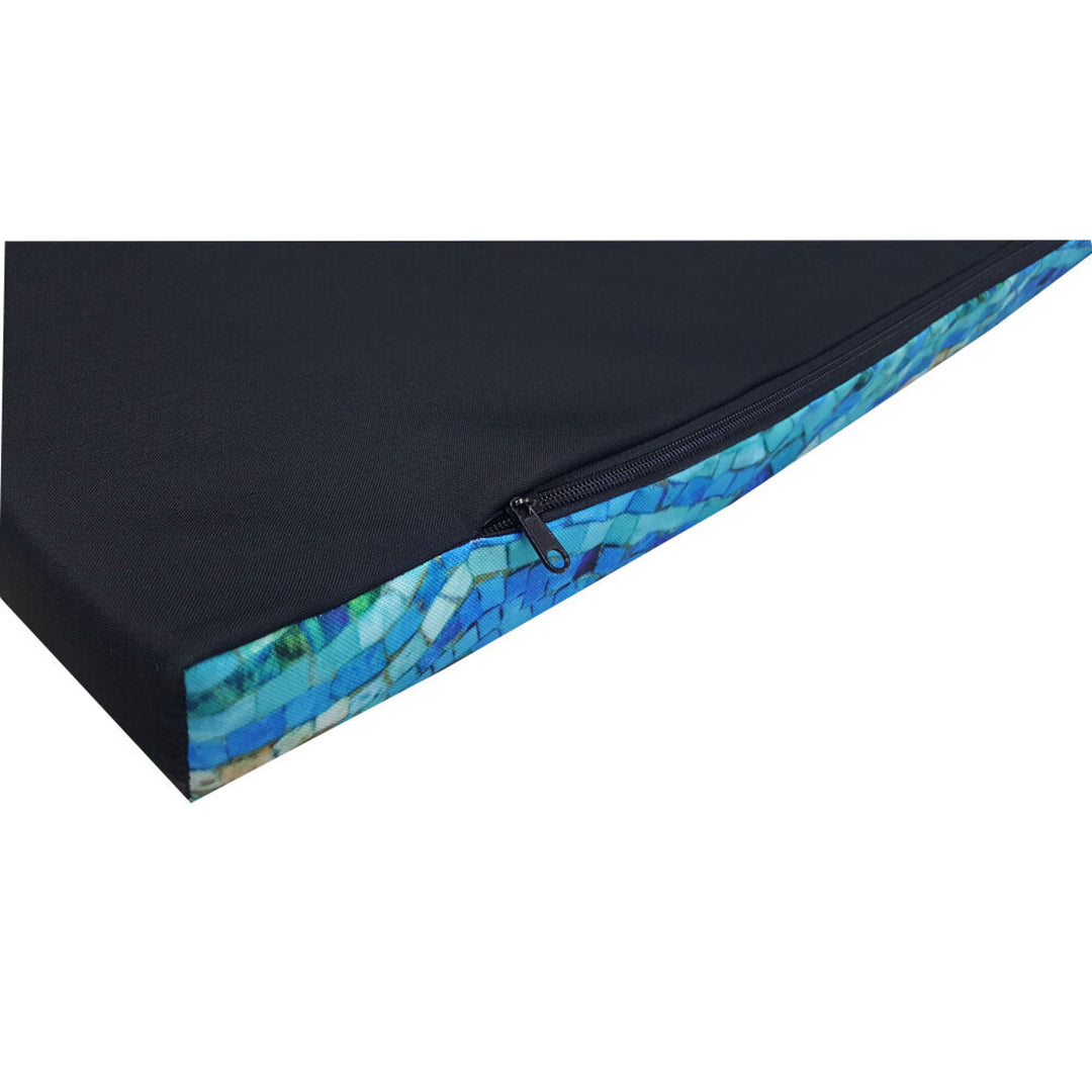 Matelas pour chien Bertoni XL, mousse, housse imperméable, motif mosaïque, EE147