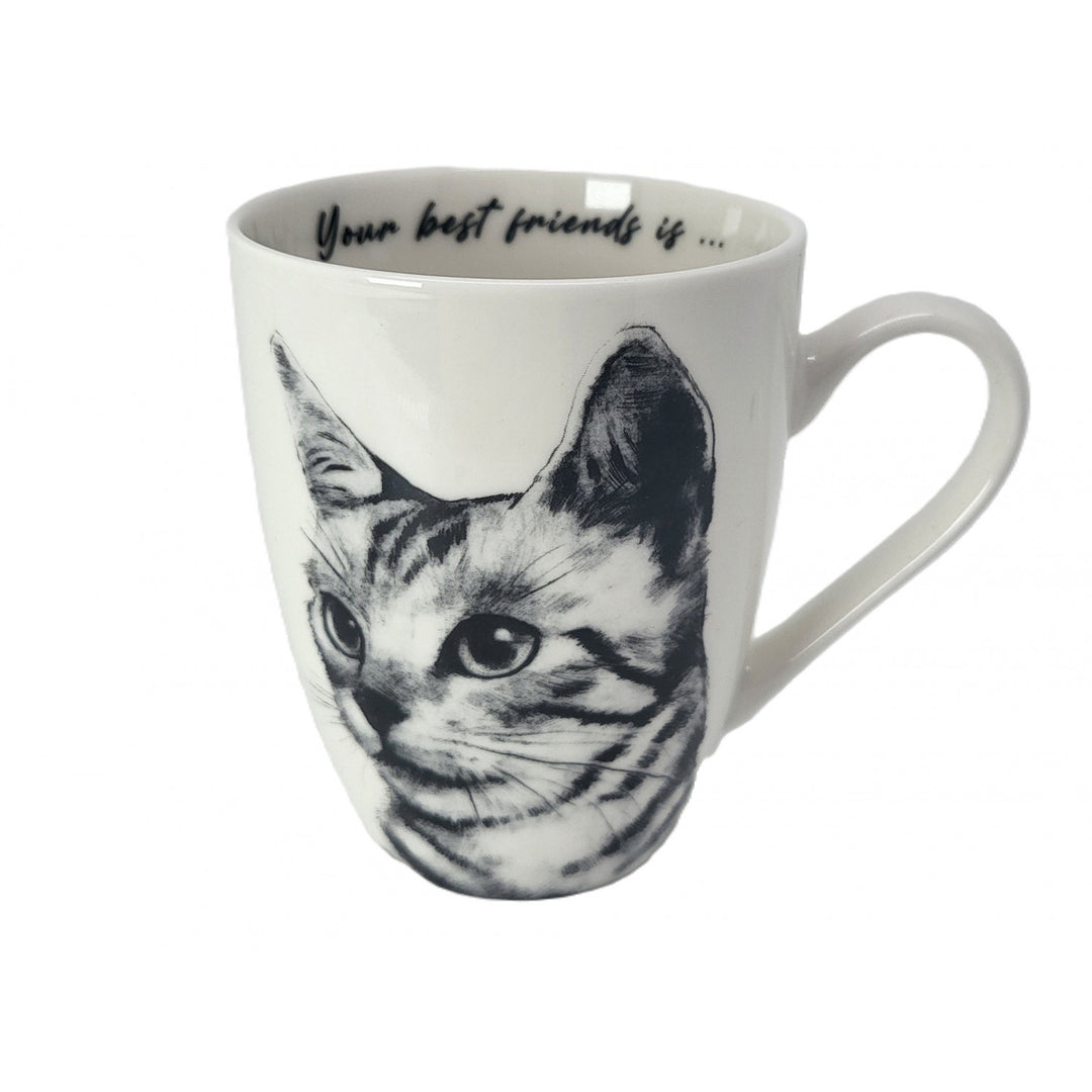 Tasse en porcelaine Reine Isabel, chat Sokake, 350ml, Q1-05218