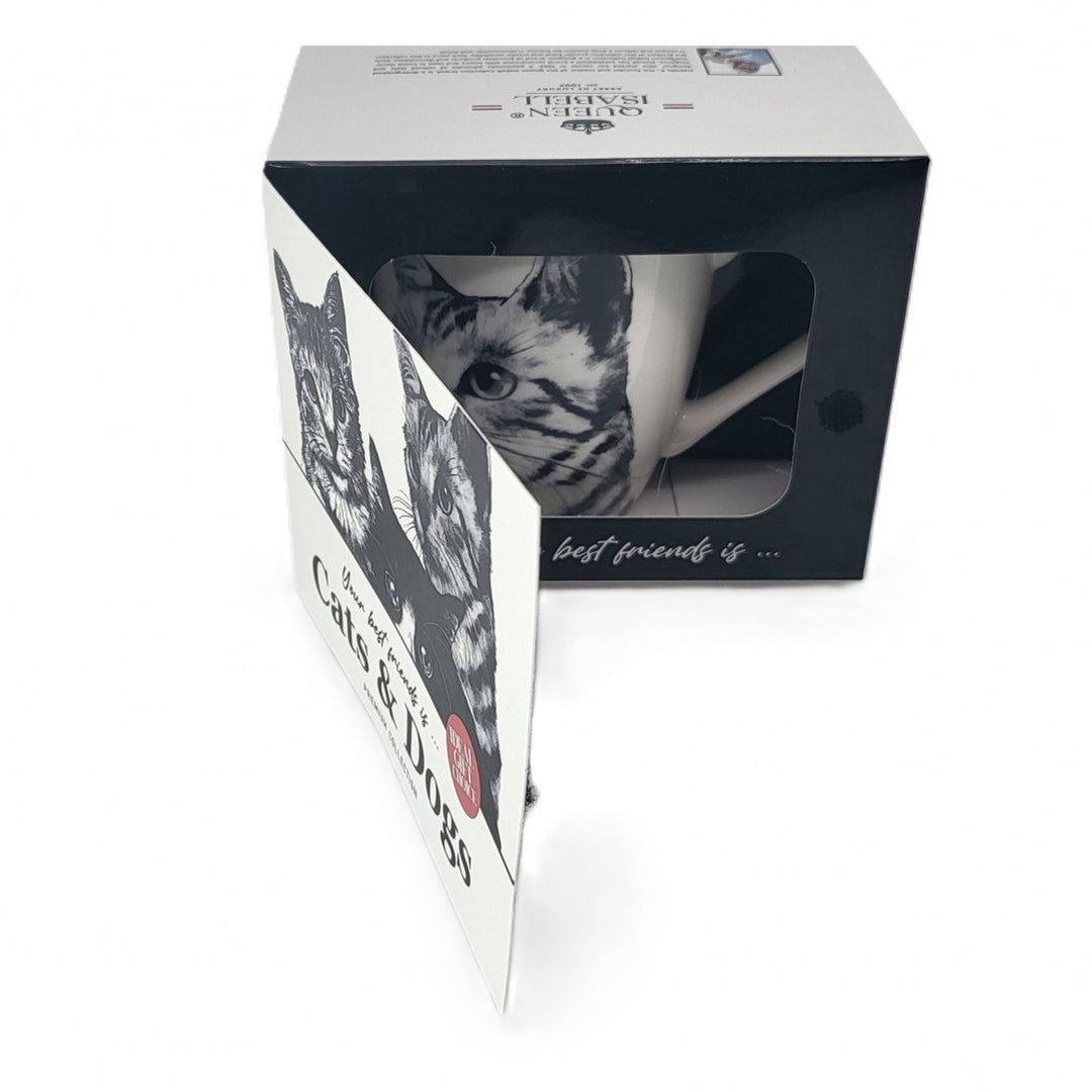 Tasse en porcelaine Reine Isabel, chat Sokake, 350ml, Q1-05218