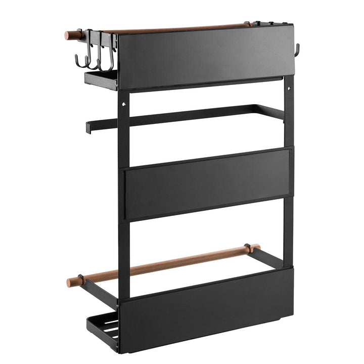 Tablette magnétique Maclean pour réfrigérateur/machine à laver, noir, 12kg max, MC-910, 2 pièces