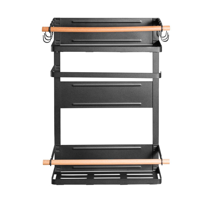 Tablette magnétique Maclean pour réfrigérateur/machine à laver, noir, 12kg max, MC-910, 2 pièces