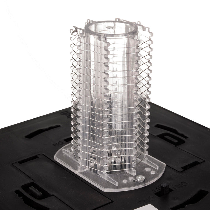 Maclean Solar LED Insecticide Light, IP44, LED/UV, 2*AA Ni-MH 200 mAh batterie rechargeable, solaire 2V DC MCE448, 4 pièces