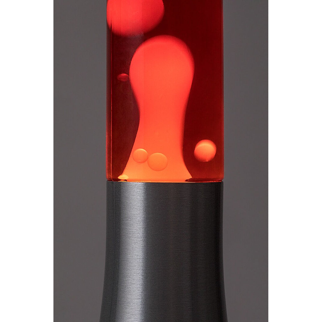 Lampe à lave Rabalux LED, 25W, 3000 K, rouge, Poppilol