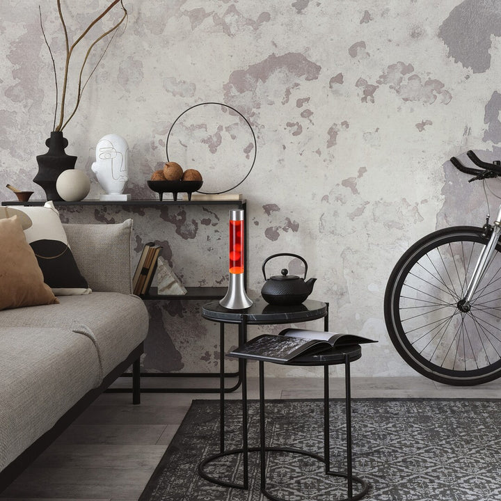 Lampe à lave Rabalux LED, 25W, 3000 K, rouge, Poppilol