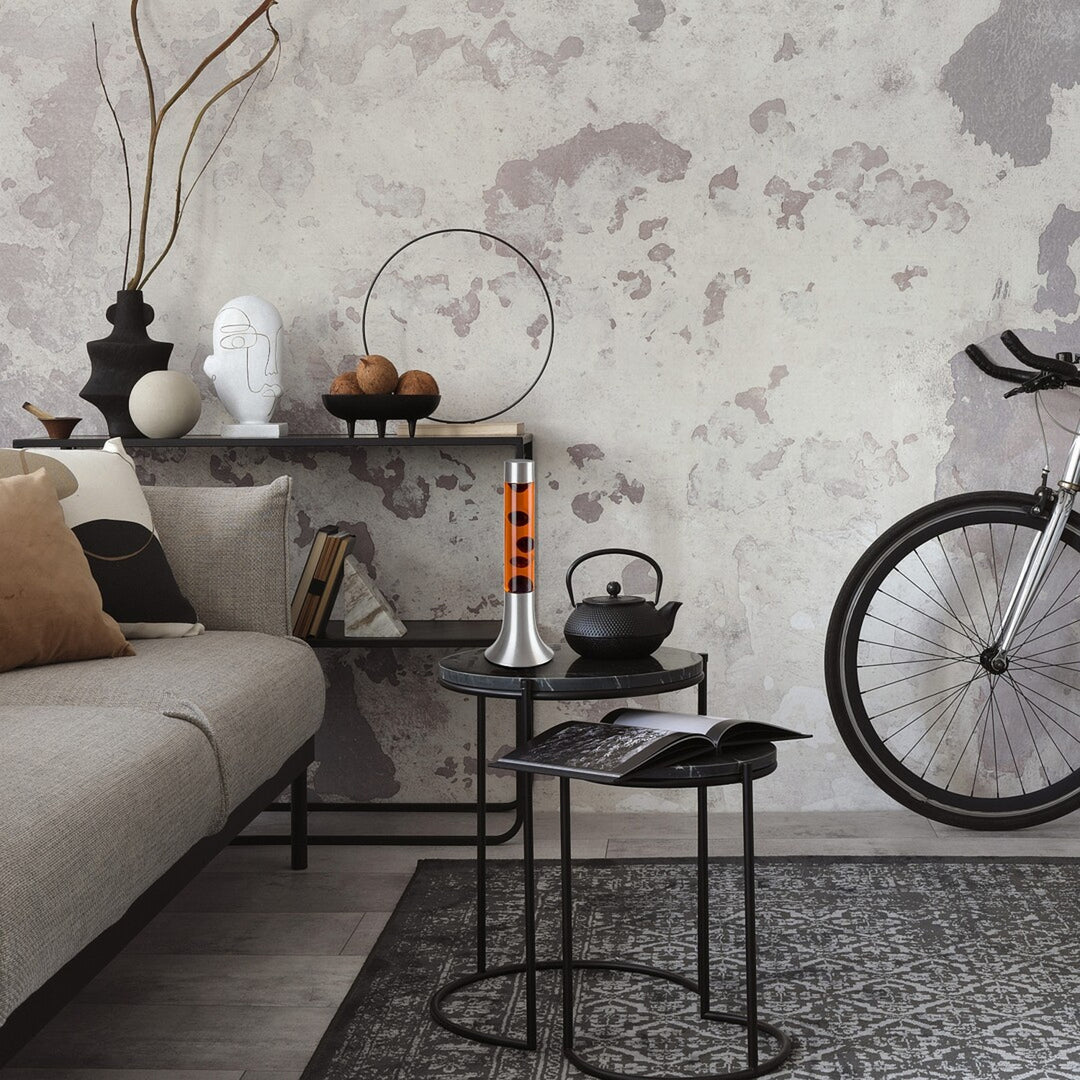 Lampe à lave Rabalux LED, 25W, 3000 K, orange, Poppilol