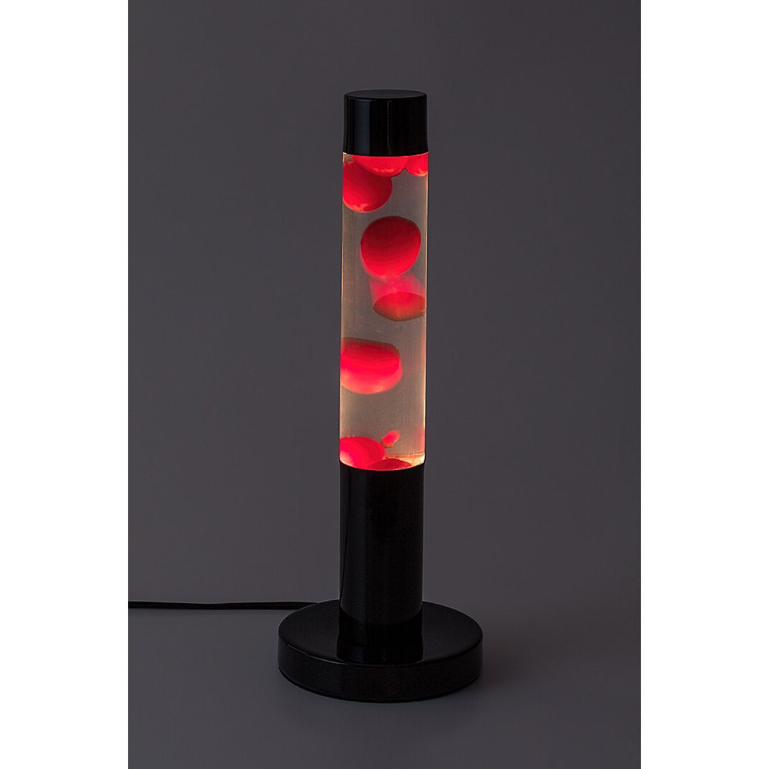 Lampe lava LED Rabalux, puissance 25 W, 3000 K, cire rouge, Lavastic