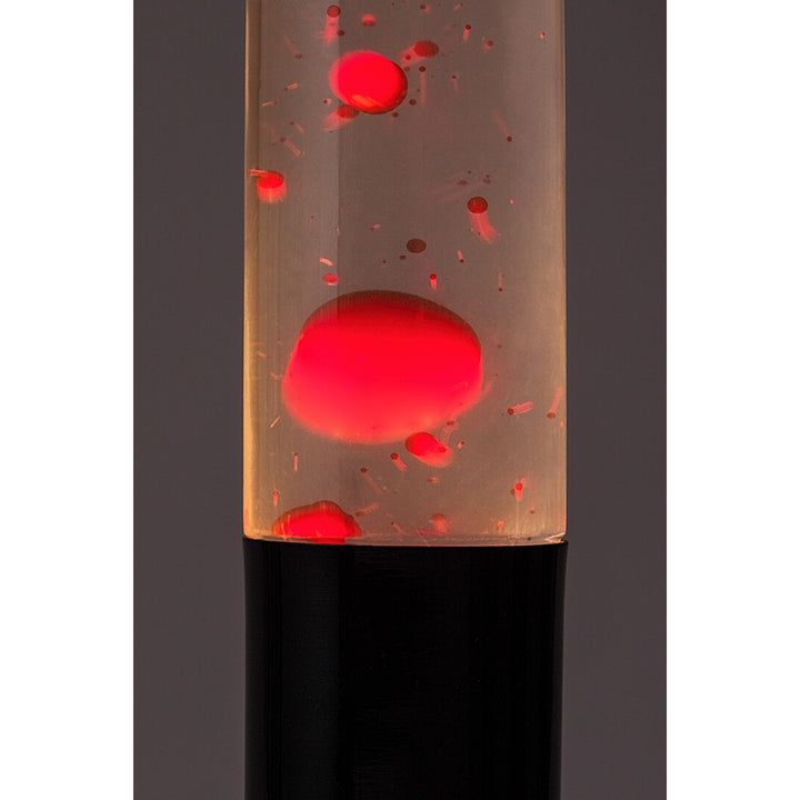 Lampe lava LED Rabalux, puissance 25 W, 3000 K, cire rouge, Lavastic