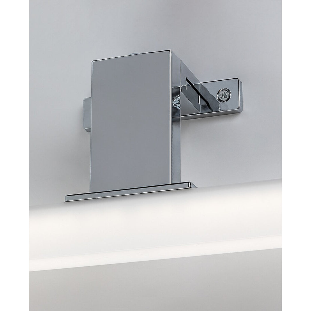 Lampe de salle de bains Rabalux, puissance 9 W, blanc naturel 4000 K, IP44, chrome, Oliro