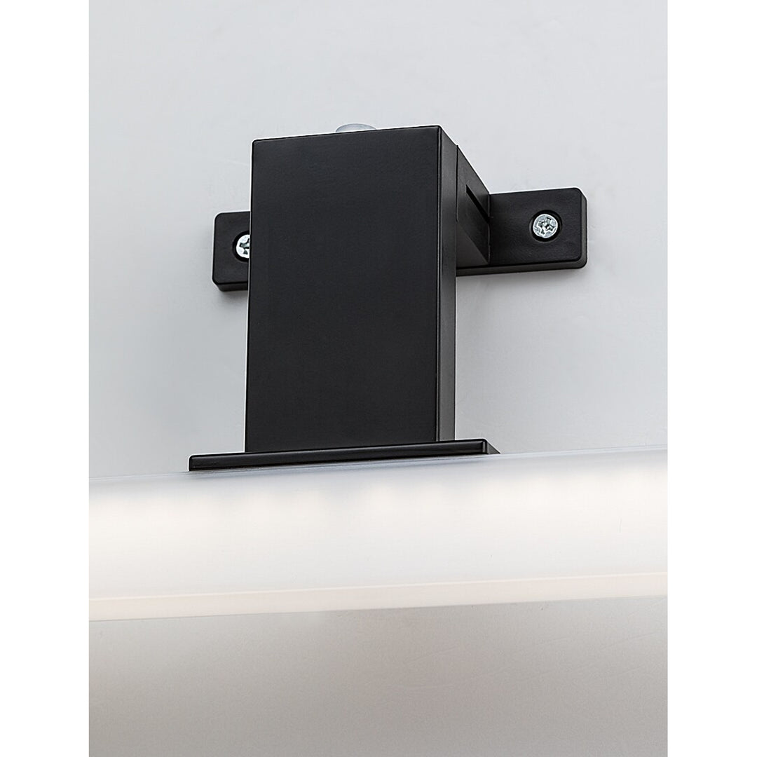 Lampe de salle de bains Rabalux, puissance 9W, blanc naturel 4000K, IP44. noir, Oliro