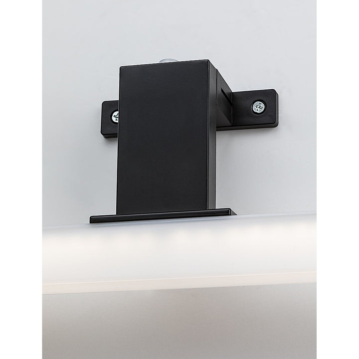 Lampe de salle de bains Rabalux, puissance 9W, blanc naturel 4000K, IP44. noir, Oliro