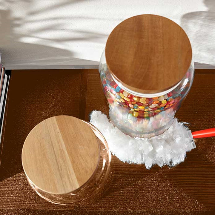 Vileda Flex&Catch balai dépoussiérant, avec manche court, 2 cartouches incluses, antidérapant, tête flexible, 179432