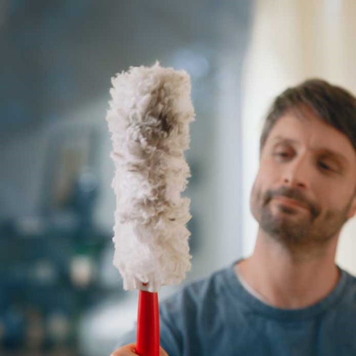 Recharge balai à poussière Vileda Flex&Catch, 5 pièces, 100% fibre recyclée, recharge 360