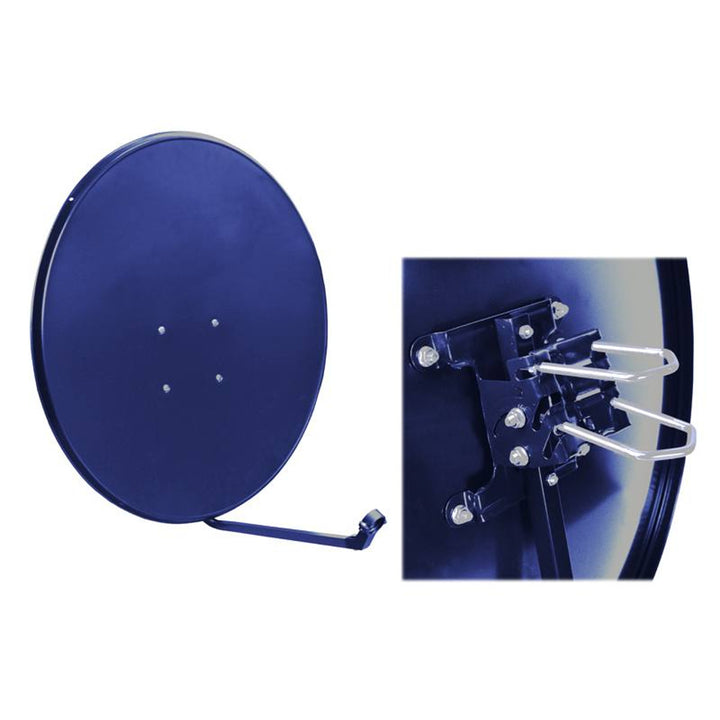 Antenne parabolique LTC, 90cm, bleu foncé, robuste, LXSAT951/G