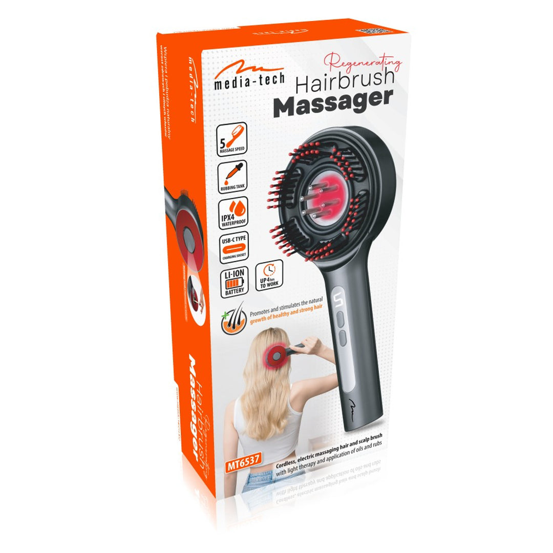 MASSAGER REGENERANT Brosse à cheveux Brosse de massage pour les cheveux et le cuir chevelu MT6537