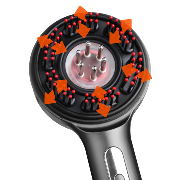 MASSAGER REGENERANT Brosse à cheveux Brosse de massage pour les cheveux et le cuir chevelu MT6537