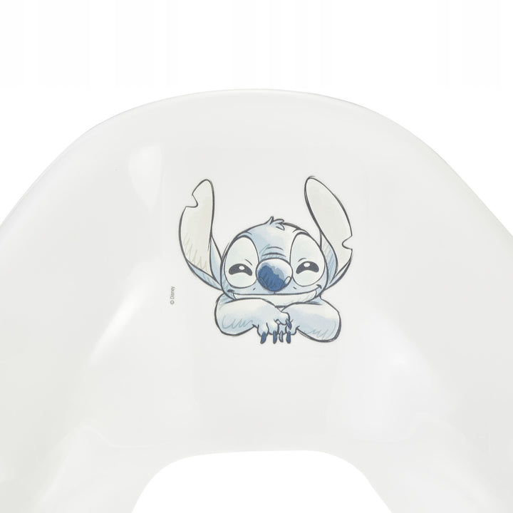 Housse de toilette Keeeper, antidérapante, Stitch, blanche, 1081910031900