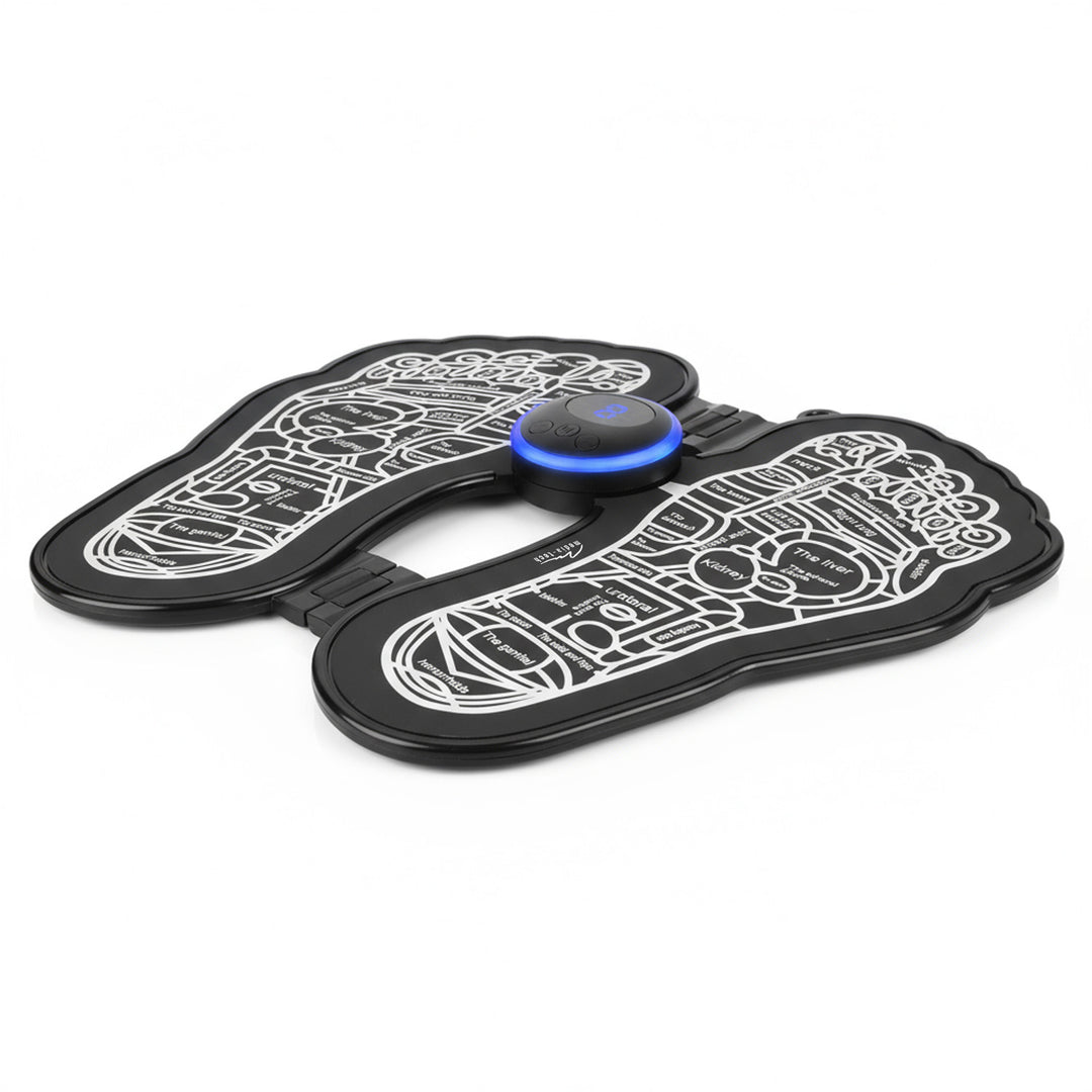 Appareil de massage des pieds Media-Tech, massage par électrostimulation EMS, 8 modes, 19 niveaux d'intensité, MT6527