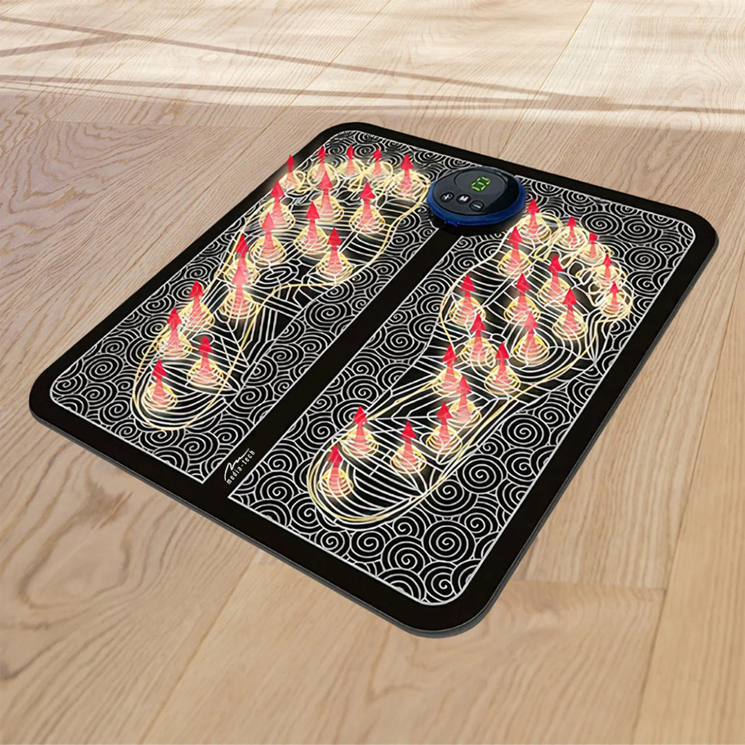 Appareil de massage des pieds Media-Tech, massage par électrostimulation EMS, 8 modes, 19 niveaux d'intensité, MT6527