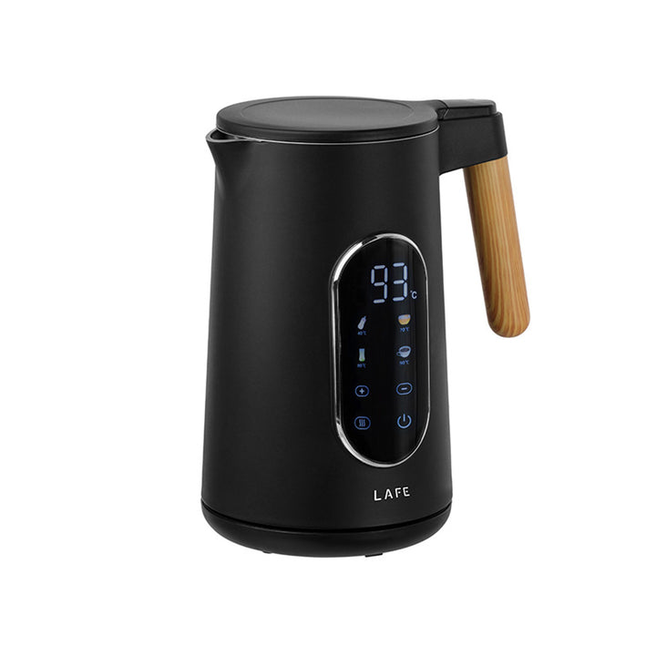 Bouilloire électrique Lafe, contrôle de la température, double paroi, capacité 1,7L, puissance max. 2200W, KettleX Pro