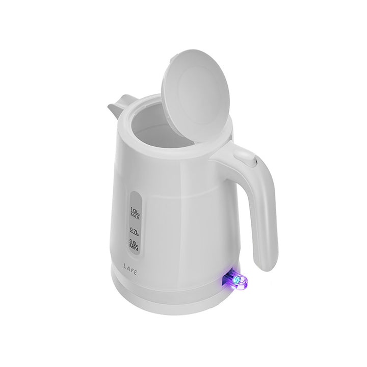 Bouilloire électrique Lafe, capacité 1L, puissance 1500W, blanc, Essential S