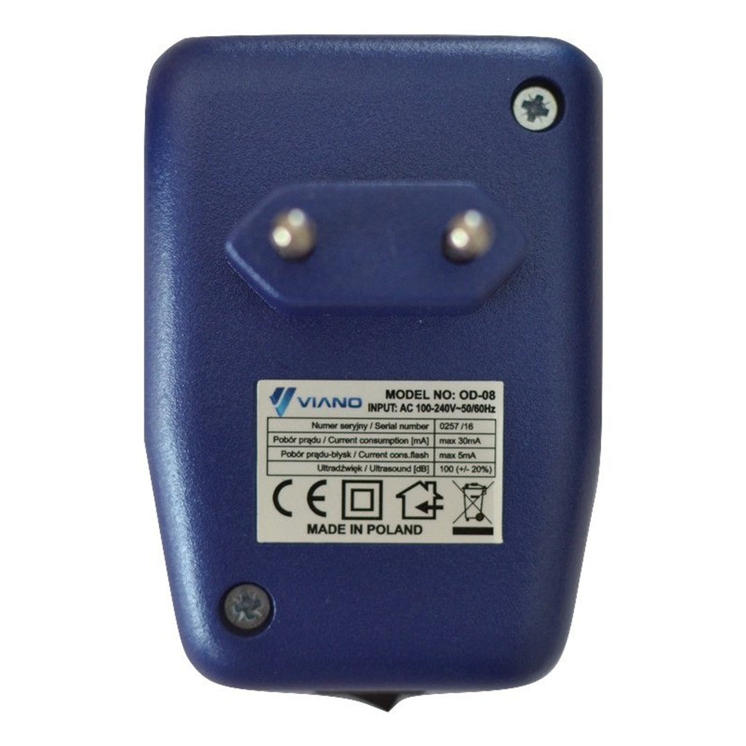 Répulsif pour rongeurs, martres, rats, souris Viano, buzzer, diode clignotante, OD8