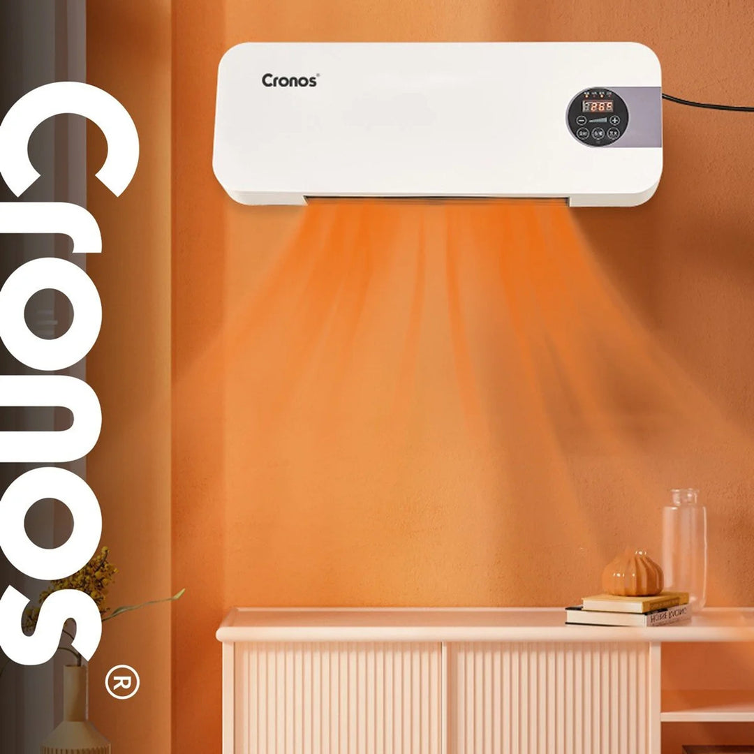 Rideau d'air à ventilateur Cronos, 1500W, faible consommation d'énergie, grand angle de soufflage, télécommande, HFH-201