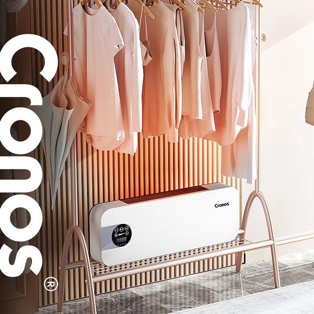 Rideau d'air à ventilateur Cronos, 1500W, faible consommation d'énergie, grand angle de soufflage, télécommande, HFH-201