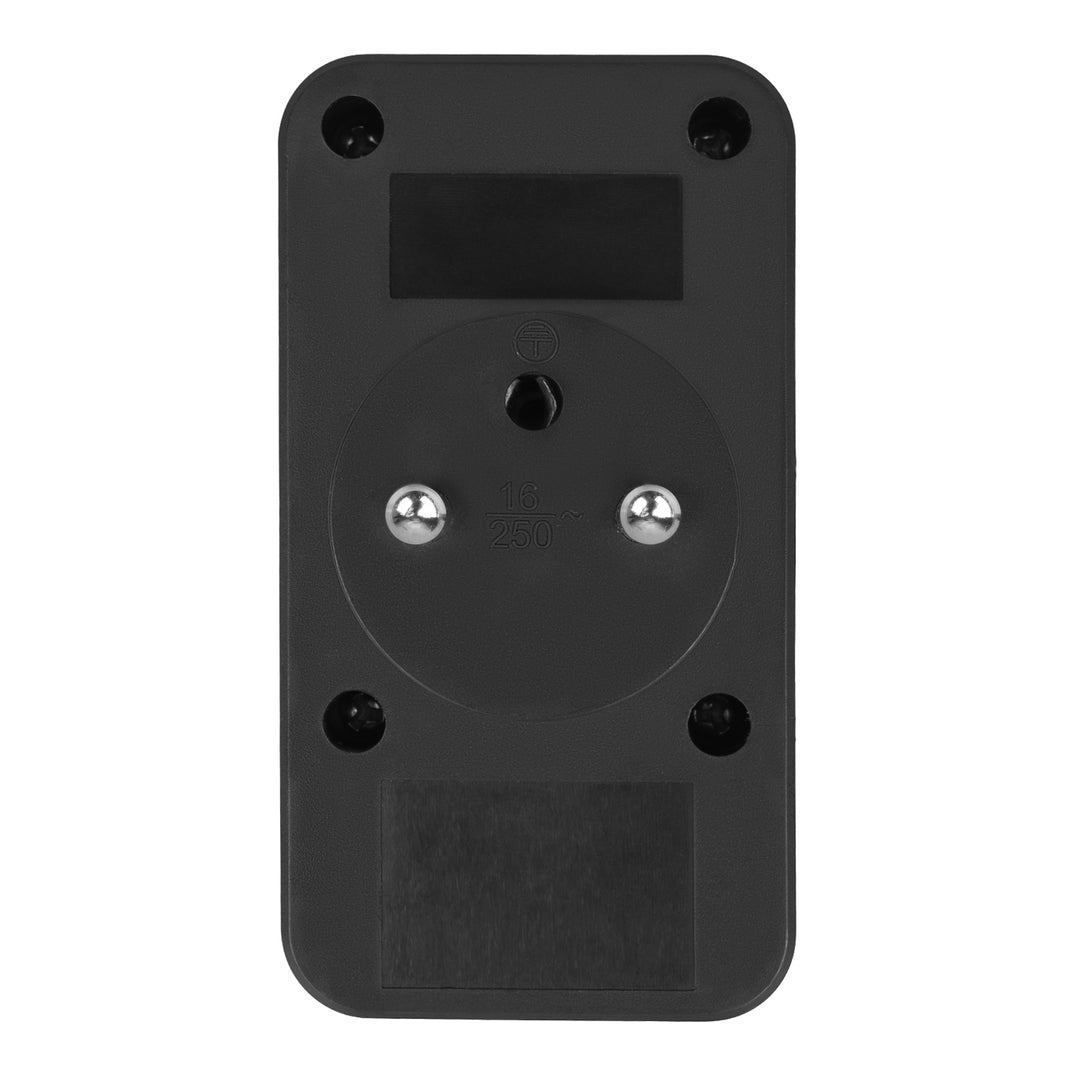 Prise de courant Maclean x2 + 4xUSB, répartiteur avec 2 prises, 2xUSB A, 2xUSB C PD 20W, 1x16A + 1x6A, MCE249 F/B, 2 pièces
