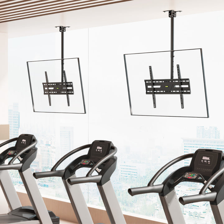 Support / fixation au plafond pour téléviseur Maclean, charge maximale 50 kg, 37-86", VESA max. 600x400, MC-173