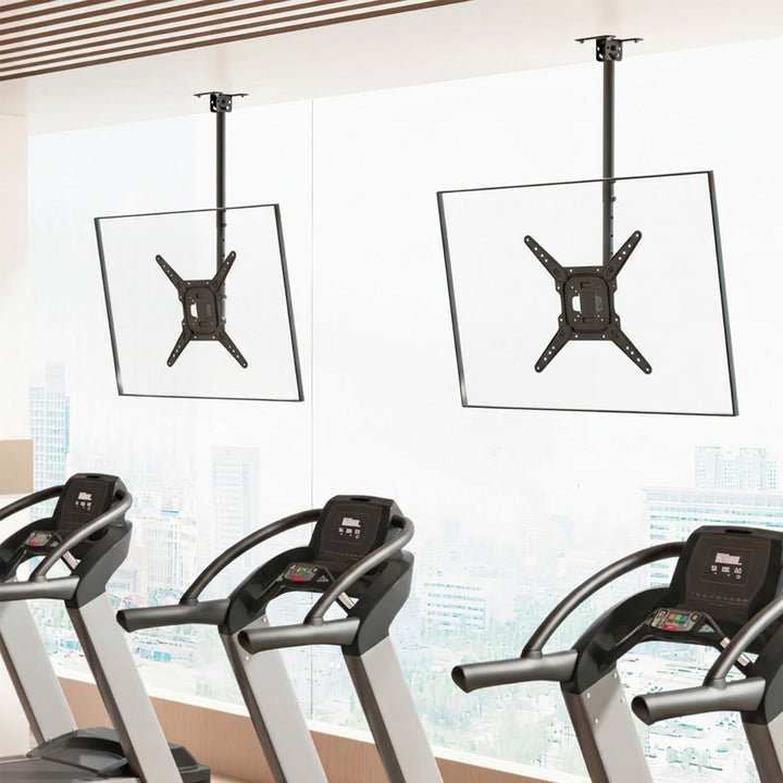 Support / fixation au plafond pour téléviseur Maclean, charge maximale 35 kg, 23-55", VESA max. 400x400, MC-174