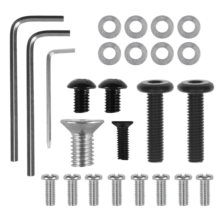 Support / fixation pour 2 écrans Ergo Office, vérin à gaz, 17"-32", 1-10 kg, noir mat, ER-692 B