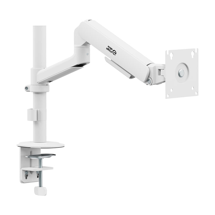 Support / fixation pour écran Ergo Office, vérin à gaz, 17"-32", 1-10 kg, blanc mat, VESA max. 100x100, ER-691 W