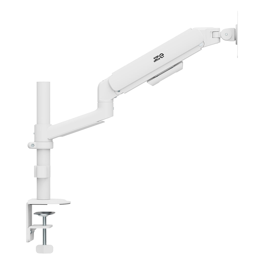 Support / fixation pour écran Ergo Office, vérin à gaz, 17"-32", 1-10 kg, blanc mat, VESA max. 100x100, ER-691 W
