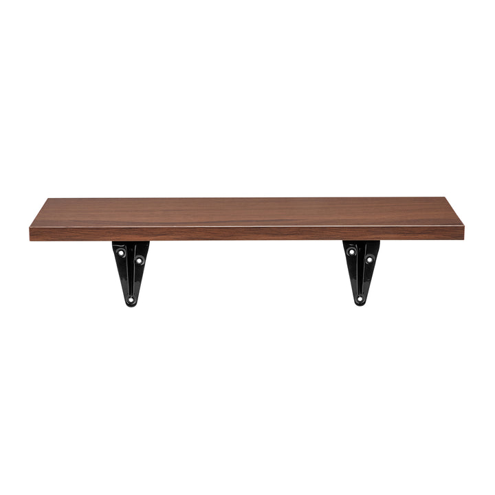 Tablettes murales Maclean, jeu de 18 pièces, 8kg max, pour montage mural, MC-331