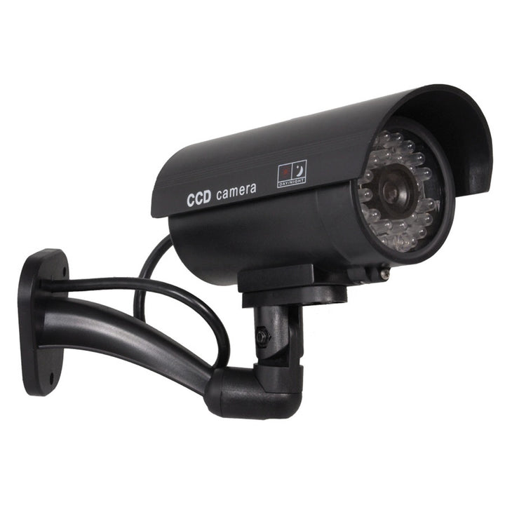 Caméra factice IR9000 B IR LED black flashing light, 2 pièces