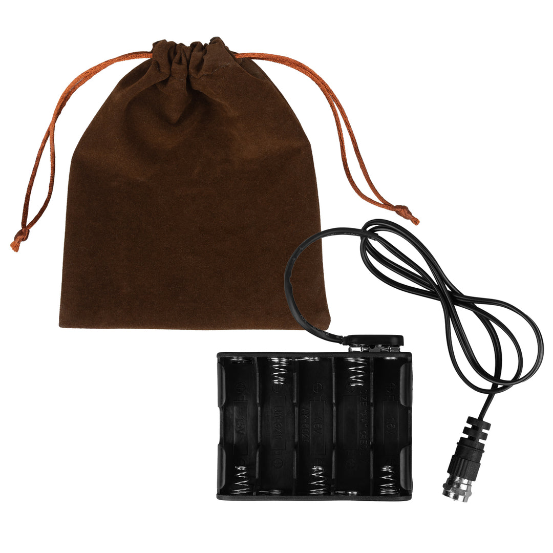 Compteur TV DVB-T Maclean, étui, câble 25 cm F-F, MCTV-627 + 10x AA Varta Industrial batteries