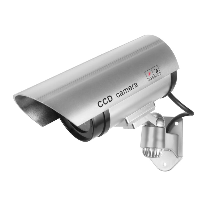 Caméra factice avec LED clignotante IR1100 S IR externe + 2 piles Varta Industrial AA
