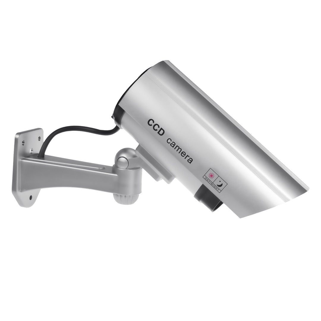 Caméra factice avec LED clignotante IR1100 S IR externe + 2 piles Varta Industrial AA