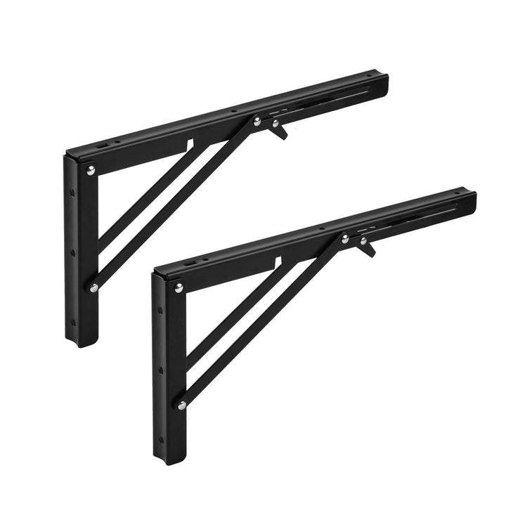 Support rabattable pour étagère murale Maclean, min. 250 mm, max. 500 mm, max. 50 kg, 2 pièces, MC-194