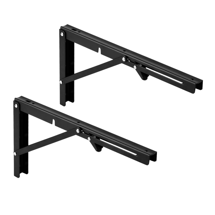 Support rabattable pour étagère murale Maclean, min. 250 mm, max. 500 mm, max. 50 kg, 2 pièces, MC-194