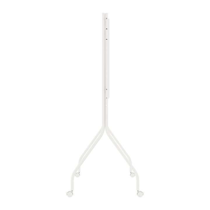 Support / chariot pour téléviseur Maclean, sur roulettes, 37-80", charge max. 50 kg, VESA max. 600 x 400, blanc, MC-180 W