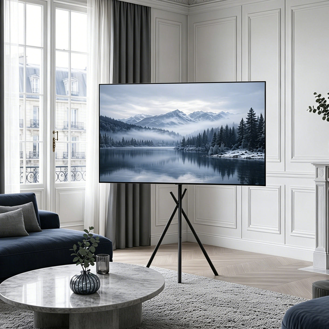 Support / pied de sol pour téléviseur Maclean, 27-55", VESA max. 200x200, max. 60 kg, MC-181 B