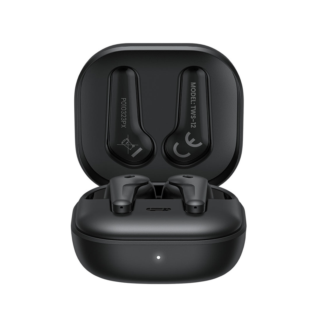 Casque sans fil Savio, Bluetooth 5.3, ANC, USB-C, noir