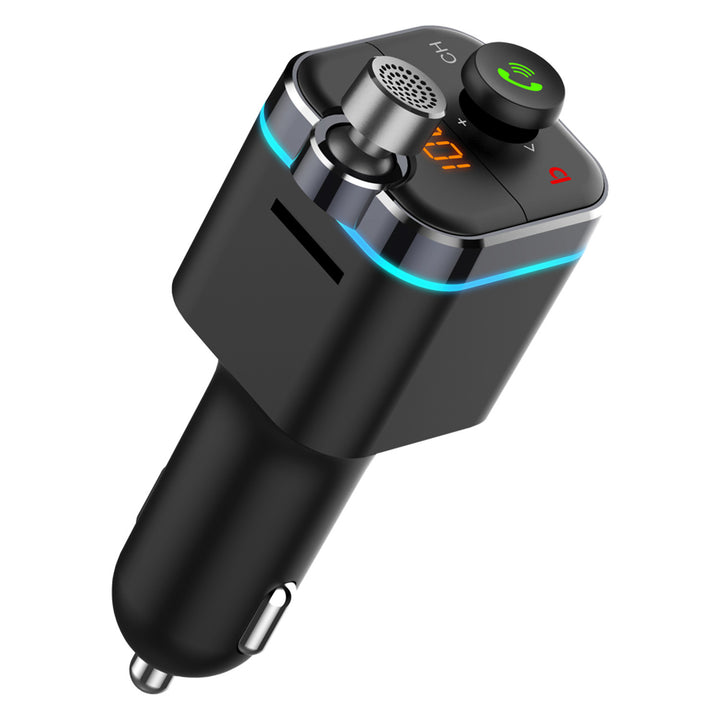 Transmetteur MP3 Savio pour voiture, Bluetooth 5.0, fonction de charge, noir, SAVFMTRANSTR-12