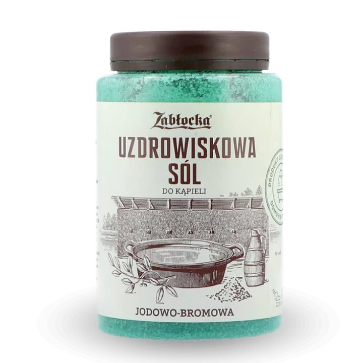 Sel de spa Zablocka, iode-brome, pour les bains, 1.2kg